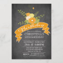 Search for chalkboard birthday invitations Party