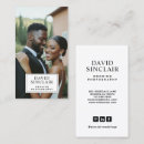 Recherche de studio de photo cartes visite Customer