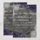 Search for purple and white wedding invitations Floral