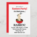 Search for ramen invitations Cute