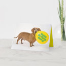 Search for wiener dog birthday cards Dachshund