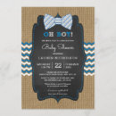 Search for bow tie baby boy shower invitations Typography