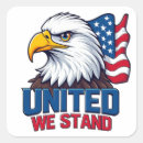 Search for united we stand stickers Bald eagle
