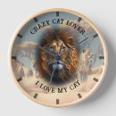 Search for cat clocks Animal lover