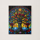Search for art glass puzzles Stained
