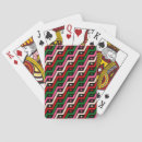 Recherche de motif rayures jeux de cartes Rouge