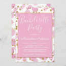 Search for confetti bachelorette party invitations Pink