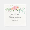 Recherche de quinceanera napkins Rose