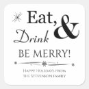 Search for eat drink and be merry stickers Fun