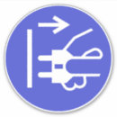 Search for plugs stickers Safety