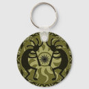Search for flute player keychains Tribal