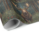 Search for christmas moose wrapping paper Alaska