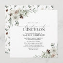 Search for winter bridal luncheon invitations Botanical