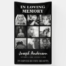 Search for funeral banners In loving memory