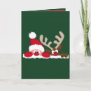 Search for funny reindeer photo christmas cards Snow