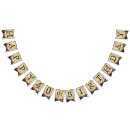 Search for red and gold bunting flags Party