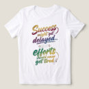 Recherche de réussite tshirts Citation inspirante