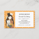 Search for house sitter business cards Cat