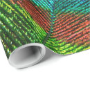 Recherche de paon papier cadeau Plumes