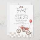Search for two fast two curious birthday invitations Boy 2nd birthday