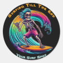 Search for wave surfer stickers Surfing