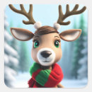 Search for cute reindeer stickers Funny