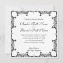 Search for fleur de lis wedding invitations Vintage