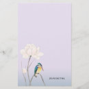 Recherche de oiseaux vintages papier à lettre Romantique