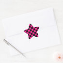 Search for retro pink gingham stickers For her
