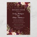 Search for confetti rehearsal dinner invitations Floral