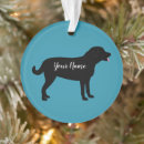 Search for dog silhouette ornaments Pet