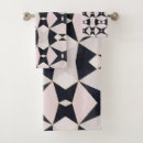 Search for rose gold geometric bath towels Pattern