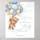 Search for boy baby shower welcome signs Teddy bear