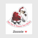 Search for goose stickers Santa claus
