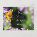 Search for butterfly dreams postcards Purple