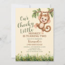 Search for our little monkey invitations For kids