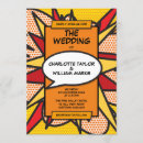 Search for cartoon wedding invitations Comic book