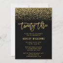 Search for 23rd birthday invitations Black