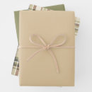 Search for olive green wrapping paper Plaid