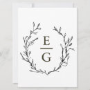 Search for initial 6x8 invitations Elegant