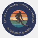 Search for big sky stickers Skier