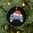 Search for game ornaments Santa