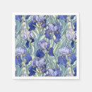 Recherche de iris serviettes Bleu