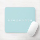 Search for light blue mousepads Modern