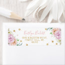 Search for watercolor return address labels Baby shower