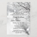 Search for snowflakes rehearsal dinner invitations Sparkling