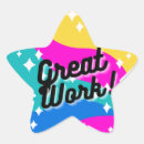 Search for great work stickers Award