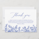 Search for something blue cards Floral