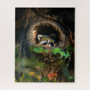 Search for raccoon puzzles Autumn