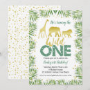 Search for monkey 1st birthday invitations Tropical